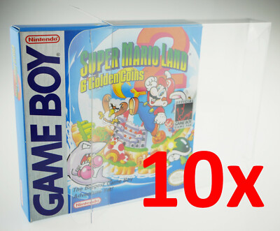 10x Schutzhüllen 0,4 mm GameBoy Advance Color GB GBC GBA Protector Box Hüllen