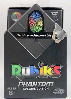 Thinkfun  Rubik's Cube PHANTOM SPECIAL EDITION 3x3 | Berühren - Färben - Lösen