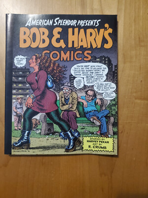 Crumb & Pekar  BOB & HARVY'S COMICS ppbk 1996 VERY GOOD