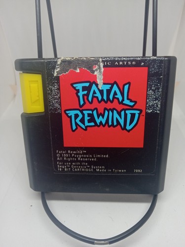 Fatal Rewind (Sega Genesis, 1991)
