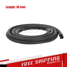 16fts Pinch Weld Rubber Seal Trim Soundproof Waterproof Door Window Boot Etc