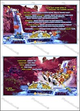 Williams White Water 1993 Cartes Instructions Flipper Pinball Custom V1