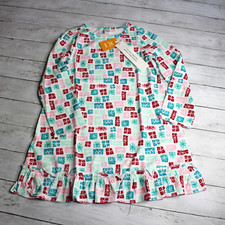 Gymboree Girl's Pajama Nightgown Size M 7-8 Holiday Christmas