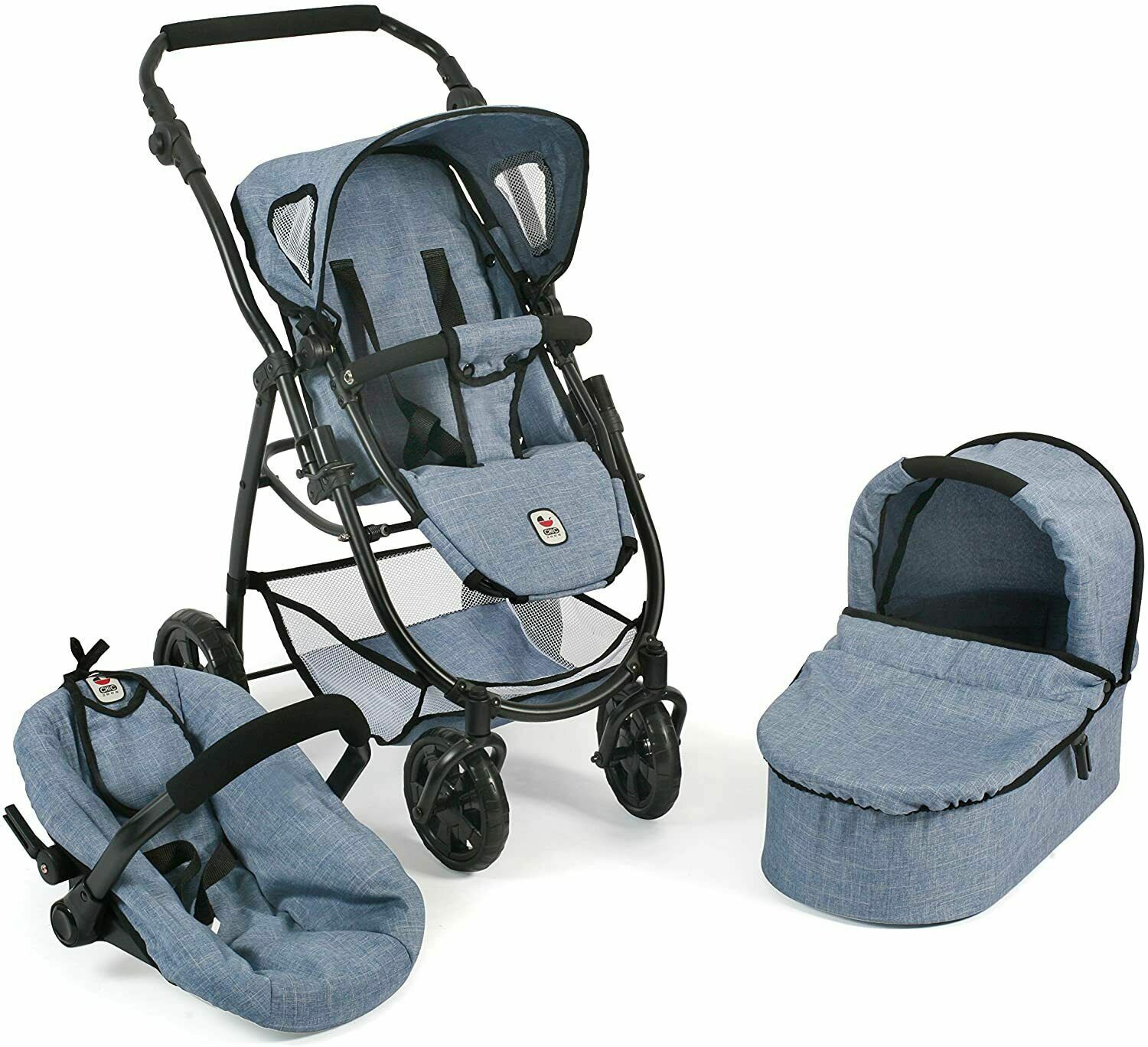 dolls stroller blue