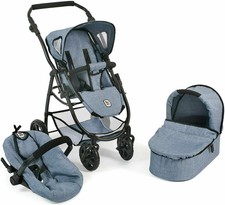 quinny 3 in 1 dolls pram