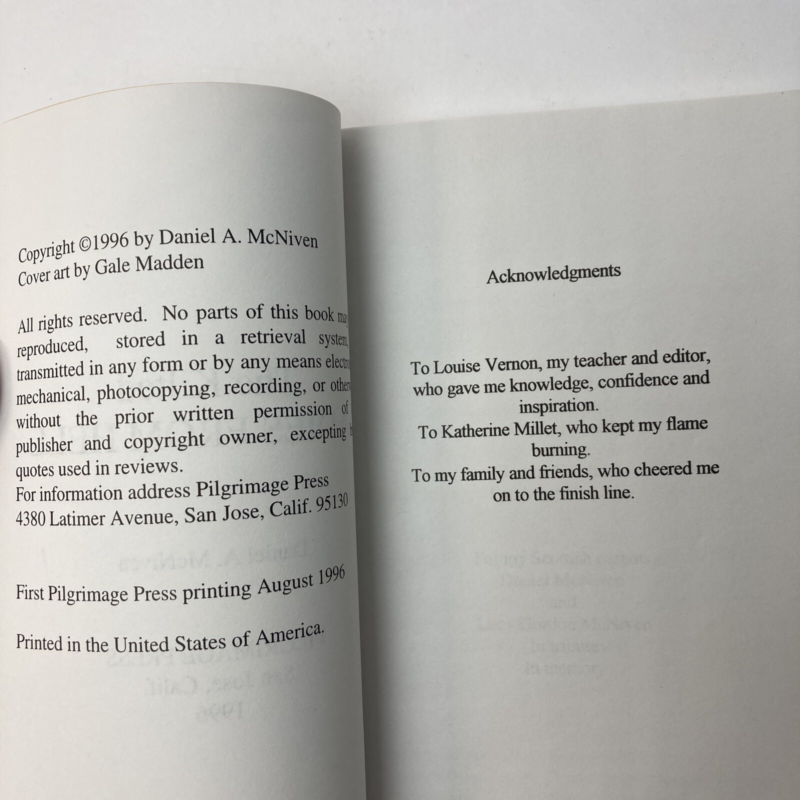 The Kilted Ladies from Hell WWI Feuding Clans Daniel A McNiven Paperback 1996