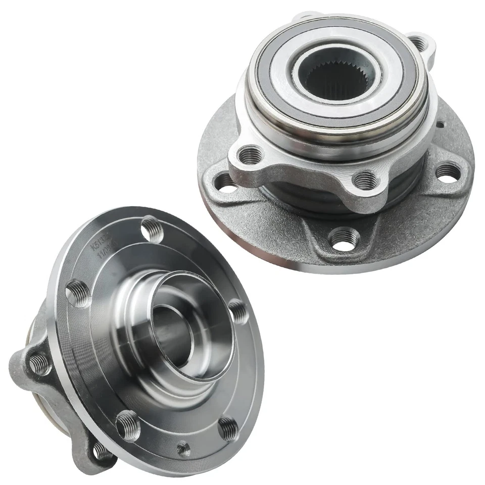 Front Wheel Bearings Hubs Ball Joints for Audi A3 Q3 Quattro Passat Jetta EOS - Image 3 of 4
