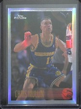 1996-97 Topps Chrome Basketball Refractor #69 Chris Mullin