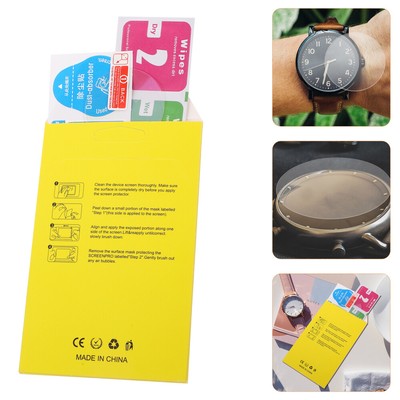 3pcs Anti-scratch Blase-freies Praktische Transparent Screen Protector