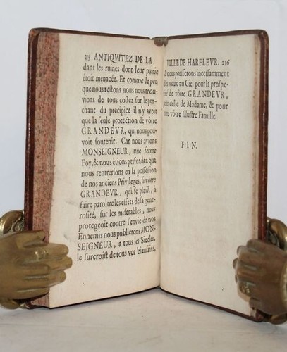 LA MOTTE, Antiquitez de la Ville de Harfleur, 1676 - Imagen 4 de 4
