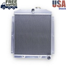 3row Aluminum Radiator For 1947-1954 51 Chevy Truck Pickup 3100 3800 6cyl Cu5100