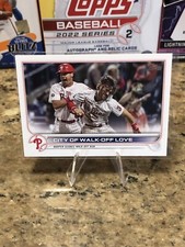 2022 Topps Series 1 # 321 Bryce Harper Phillies City Of Walk-Off Love MLB