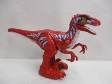 Zuro Robo Alive Rampaging Red Raptor Dinosaur Toy Action Figure