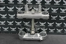 2006 HONDA CR125R 05-07 OEM FRONT FORKS LOWER UPPER TRIPLE TREE STEM CLAMP NICE!