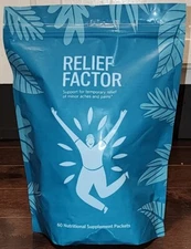 Relief Factor Support for Temporary Relief of Aches and Pains 60 Packets 10/2026