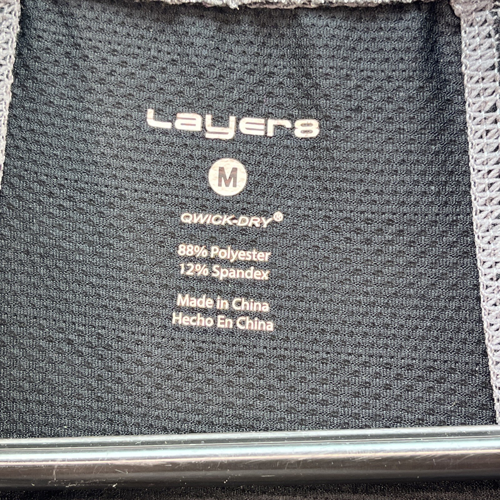 Layer8 Performance Top Women's Medium Gray/black … - image 5