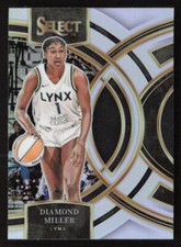 2024 WNBA Panini Select #169 Diamond Miller Silver Prizm