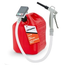 Deway Ultra Fast Can Fuel Transfer Pump, USB Battery Powered, Trigger Nozzle