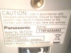 Panasonic SB-PC740 Center Channel W/ 2 Satellite Bookshelf Speakers SB-FS741 — photo 8