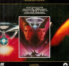 Star Trek V: The Final Frontier Laserdisc 