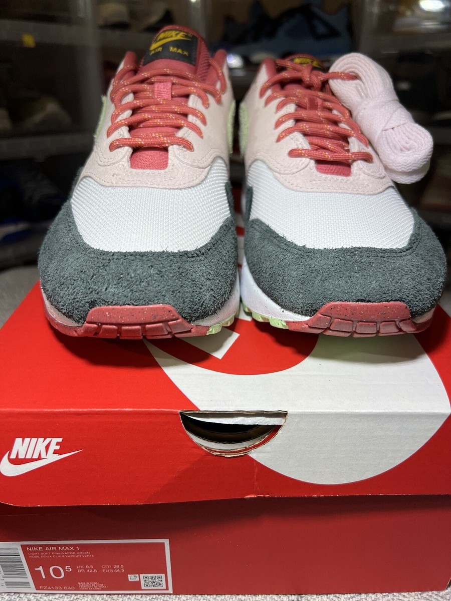 浜崎あゆみ NIKE STREET STYLE REAL 1999-2000 Size 10.5 - Nike Air Max 1 Low Light Soft Pink/Vapor Green (FZ4133