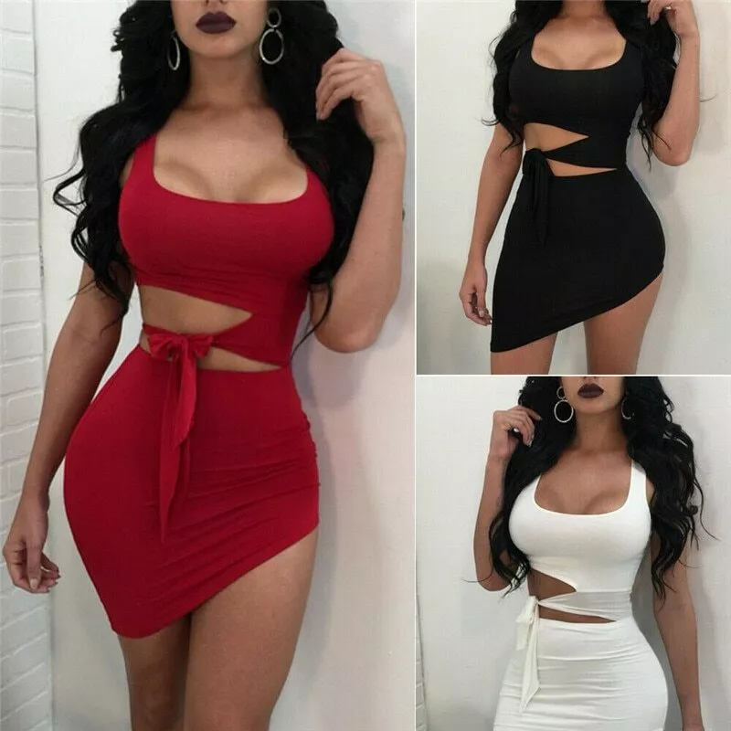 Sexy top fiesta dress