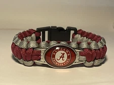 Alabama Crimson Tide NCAA Paracord Bracelet NEW