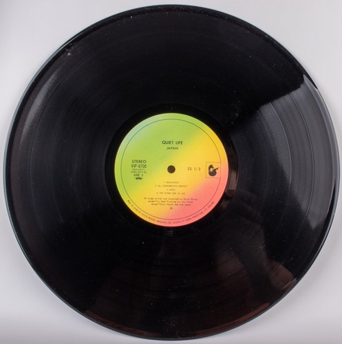 Vintage Japan "Quiet Life" Vinyl Record LP Japanese Import w/ Original Sleeve - Picture 7 of 7