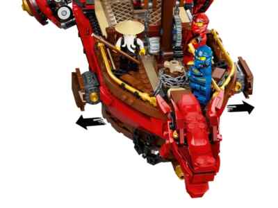 Lego Ninjago 71705 Legacy Destiny's Bounty Playset Battle Ship Toy