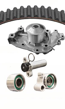 Комплект ремней ГРМ двигателя с водяным насосом Dayco 1996 для Toyota Avalon 1995-2004 годов выпуска - Изображение 2 из 2