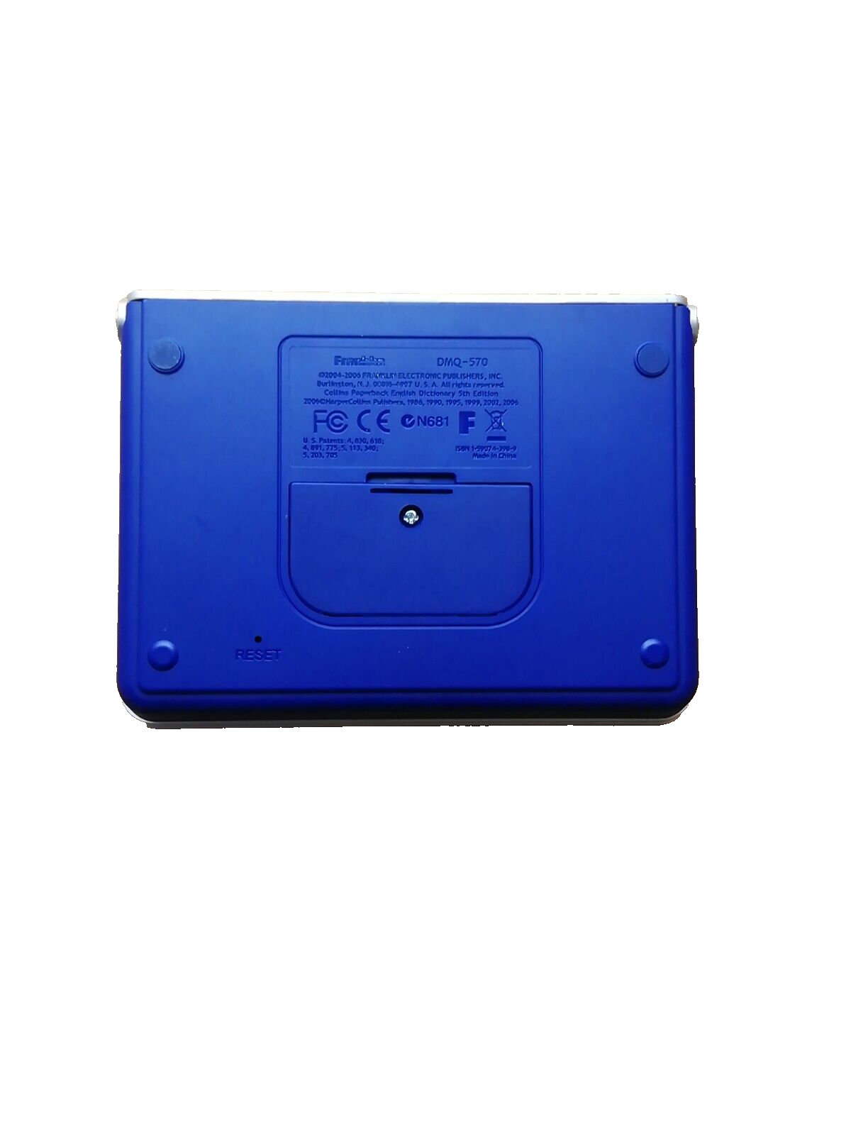 084793997679+Franklin+DMQ570+Collins+English+Dictionary+26+Thesaurus