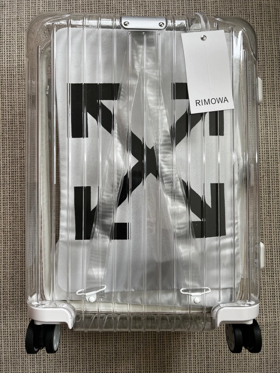 Off-White x Rimowa See Through Silver Suitcase