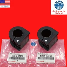 GENUINE OEM LEXUS 07-17 LS460 FRONT STABILIZER BAR BUSHING SET 2X 48815-50200