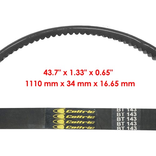 Drive Belt for Ski-Doo Grand Touring 380 F 02-2003 / Grand Touring 500 F 02-03 - Picture 2 of 7