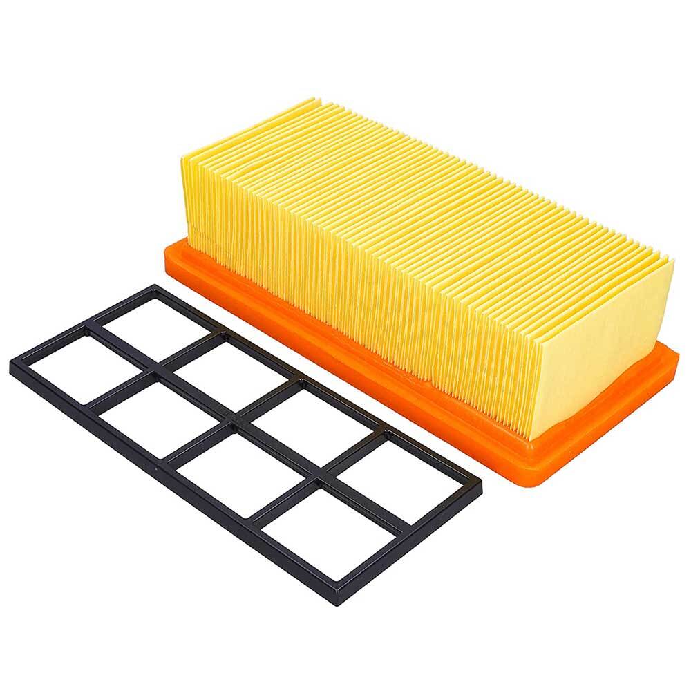 Chuancheng 3 Pezzi Filtro per Karcher 6.415-953.0 AD2 AD2 Battery AD3 AD3 Premium AD4 AD4 Premium aspirapolvere, senza telaio in gomma
