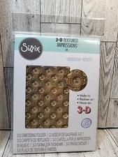 Sizzix 3D Textured Impressions A6 Blossom Embossing Folder Jessica Scott