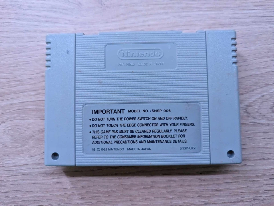 Super Nintendo (SNES) The Death and Return of Superman English UKV PAL Cart Only - Image 2 of 3