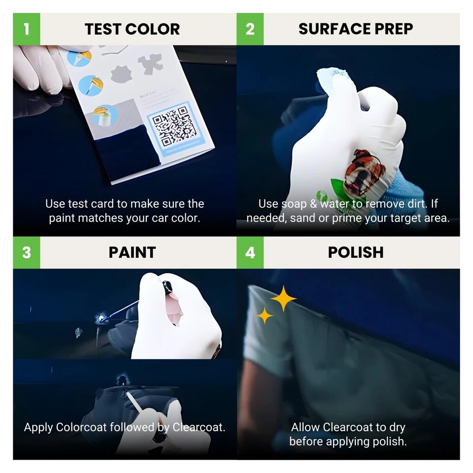 Pintura de retoque GMC de TouchUpDirect - Pincel o pintura en aerosol - Elige tu color Foto 4 de 4