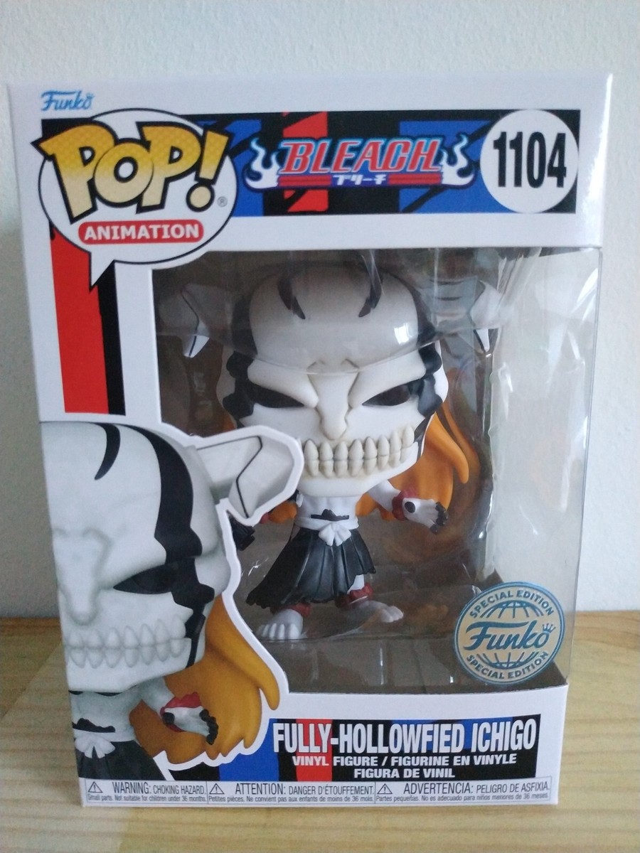Funko Pop Ichigo Fully Hollowfield Bleach Exclusive 1104 VER FOTOS