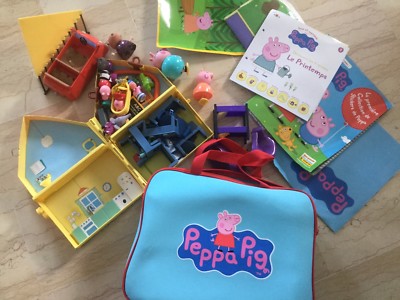 PEPPA PIG: KOMPLETTE WELT, MÖBLIERTES HAUS, FAMILIENAUTO, KLASSENZIMMER