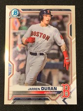 2021 Bowman Chrome - Jarren Duran Prospect #BCP-170 Boston Red Sox