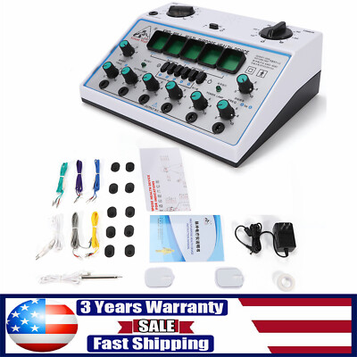#ad #ad KWD808 I Electric Acupuncture Stimulator Machine Output Patch Massager Care NEW $105.64