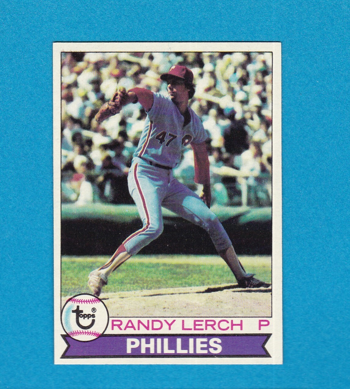 1979 TOPPS BASEBALL SET BREAK 52 RANDY LERCH PHILS NM/MT