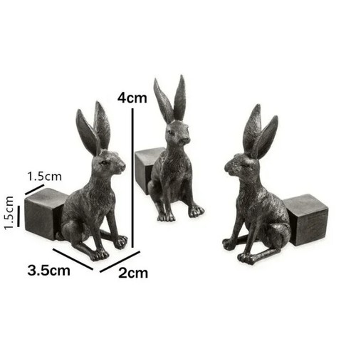 Flower Pot Feet Stand 3Pcs Resin Animal Shape Cat Dog Plant Garden Bonsai Holder - Picture 13 of 27