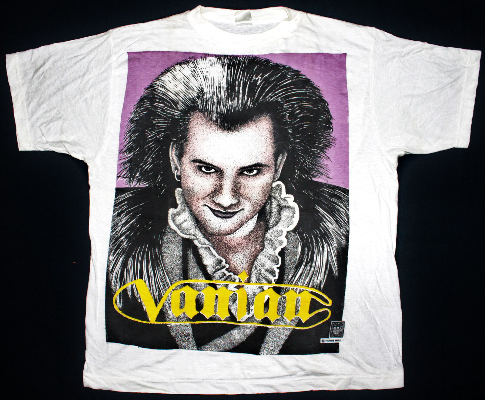 VINTAGE 80's DAVE VANIAN THE DAMNED PUNK ROCK TOU… - image 1