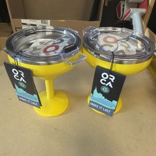 ORCA Coolers 13oz Rita Stainless Steel Lidded Margarita Tumbler - Sunflower (2)