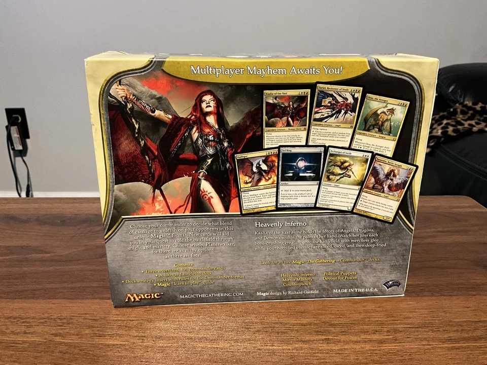 2011 Magic the Gathering Commander: Heavenly Inferno Deck (English) - Sealed - Image 3 of 4