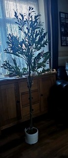 5ft Tall Artificial Olive Tree With LED Lights NEW