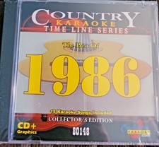 Chartbuster Karaoke Country 1986 CB80148 CDG Strait Dunn Nelson Tucker J.Cash