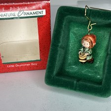Hallmark Keepsake Miniature Christmas Ornament Little Drummer Boy VTG 1988